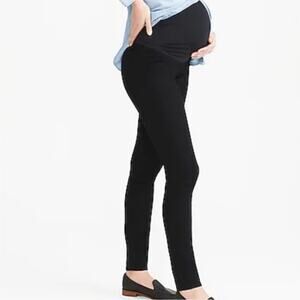 Loft Skinny Black Maternity Jeans